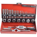 Gunpla 32-Piece Tap and Die Set | Tungsten Alloy Steel Metric Threading Kit