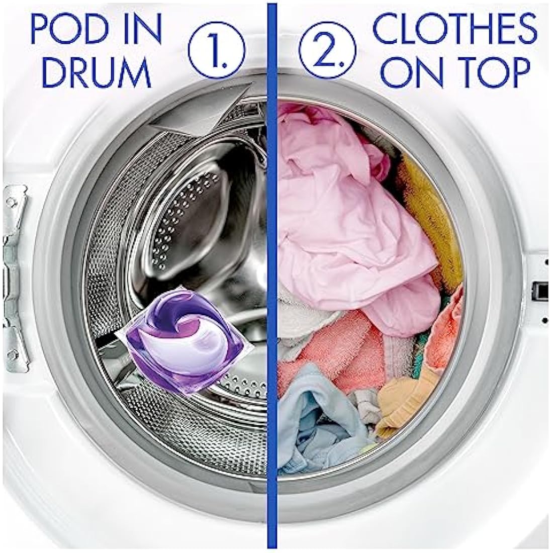 Bold All-in-1 Pods Laundry Detergent Capsules, Ocean Escape, 128 Washes