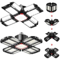 Rafow 200W LED Garage Light 2-Pack | 20000LM 12-Panel Deformable Ceiling Lamp