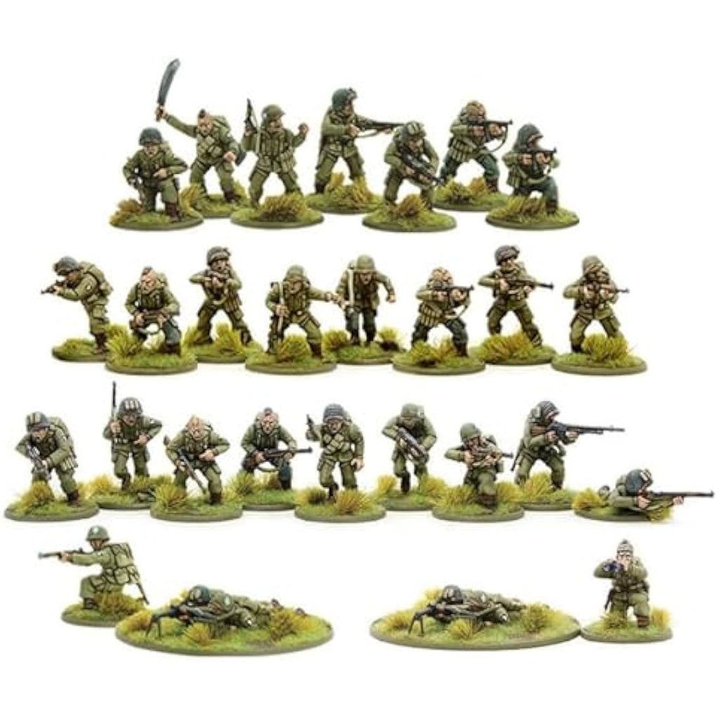 Warlord Games US Airborne – 28mm Scale WW2 Plastic Miniatures (30)