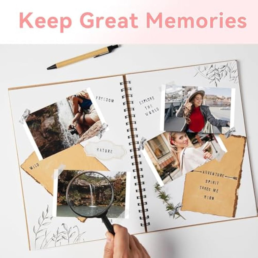 Wonfoucs KP-108IN Ink and Photo Paper Set for Canon Selphy CP1300 CP1500