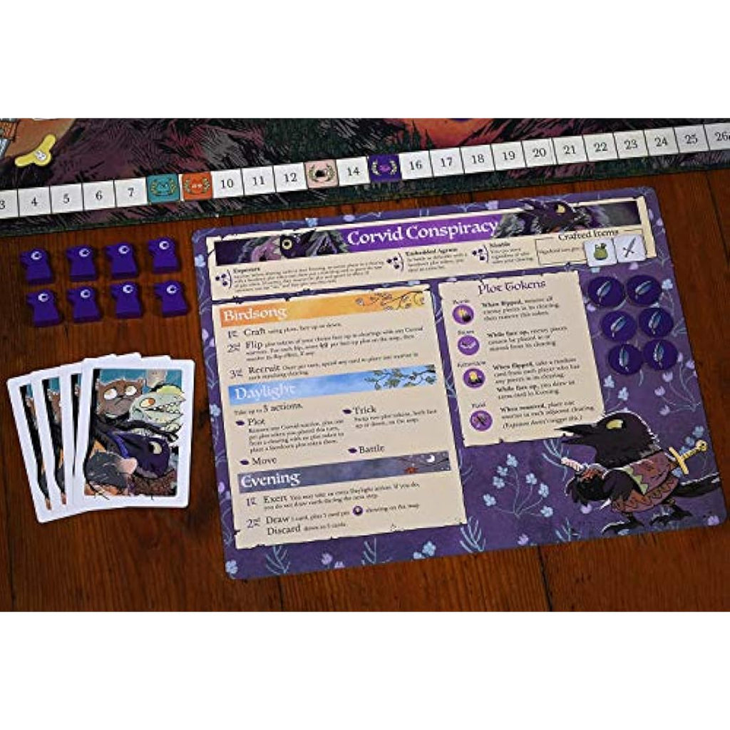 Root: The Underworld Expansion Board Game by Leder Games – 2 New Factions