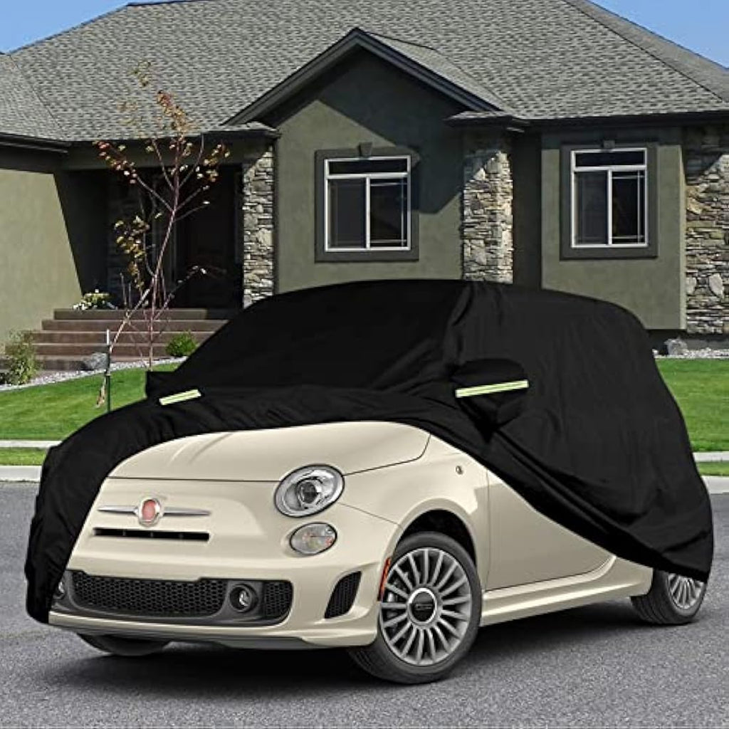 Waterproof Car Cover for Fiat 500 2007-2022 | 4-Layer All Weather