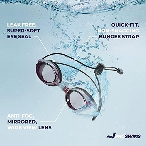 Jolof Store Proswims Swim Goggles – Anti-Fog Leak-Proof Adult Eyewear
