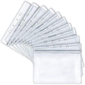 Jolof Store 40-Pack Horizontal Waterproof PVC ID Badge Card Holders