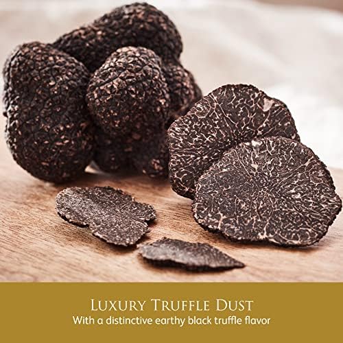 TruffleHunter Black Truffle Dust – Gourmet Umami Seasoning Powder, 65g