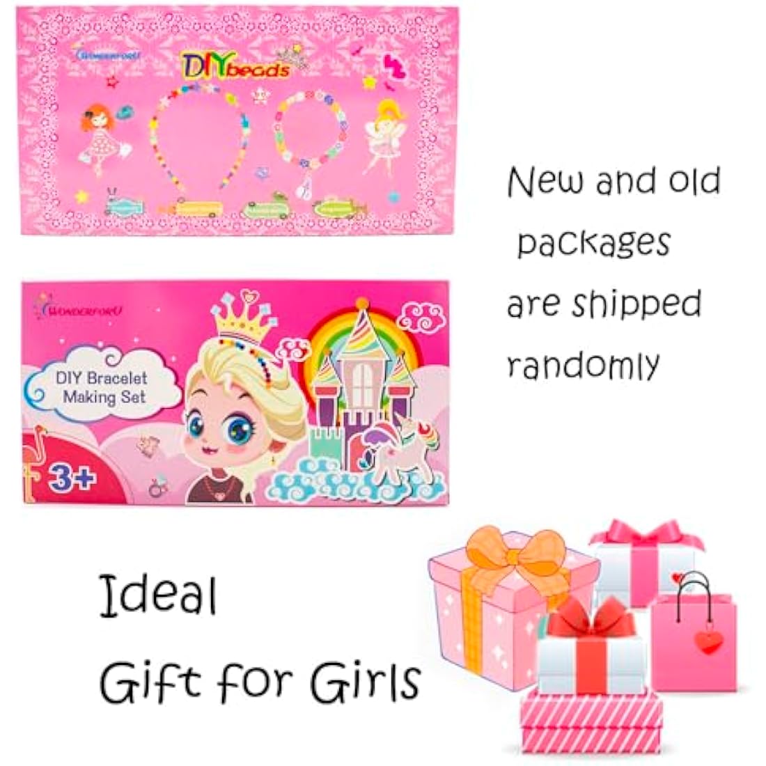 DIY Jewelry Making Kit - 24 Color Kids Friendship Bracelet Set