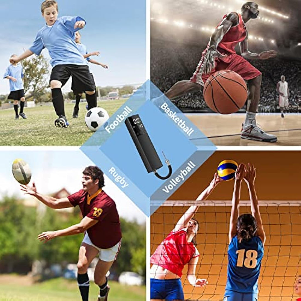 Electric Ball Pump – Smart Portable Inflator with LCD Display