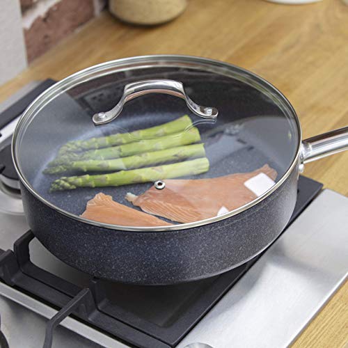 Tower Trustone Pro 28cm Non-Stick Multi-Pan | Stone-Infused Titanium