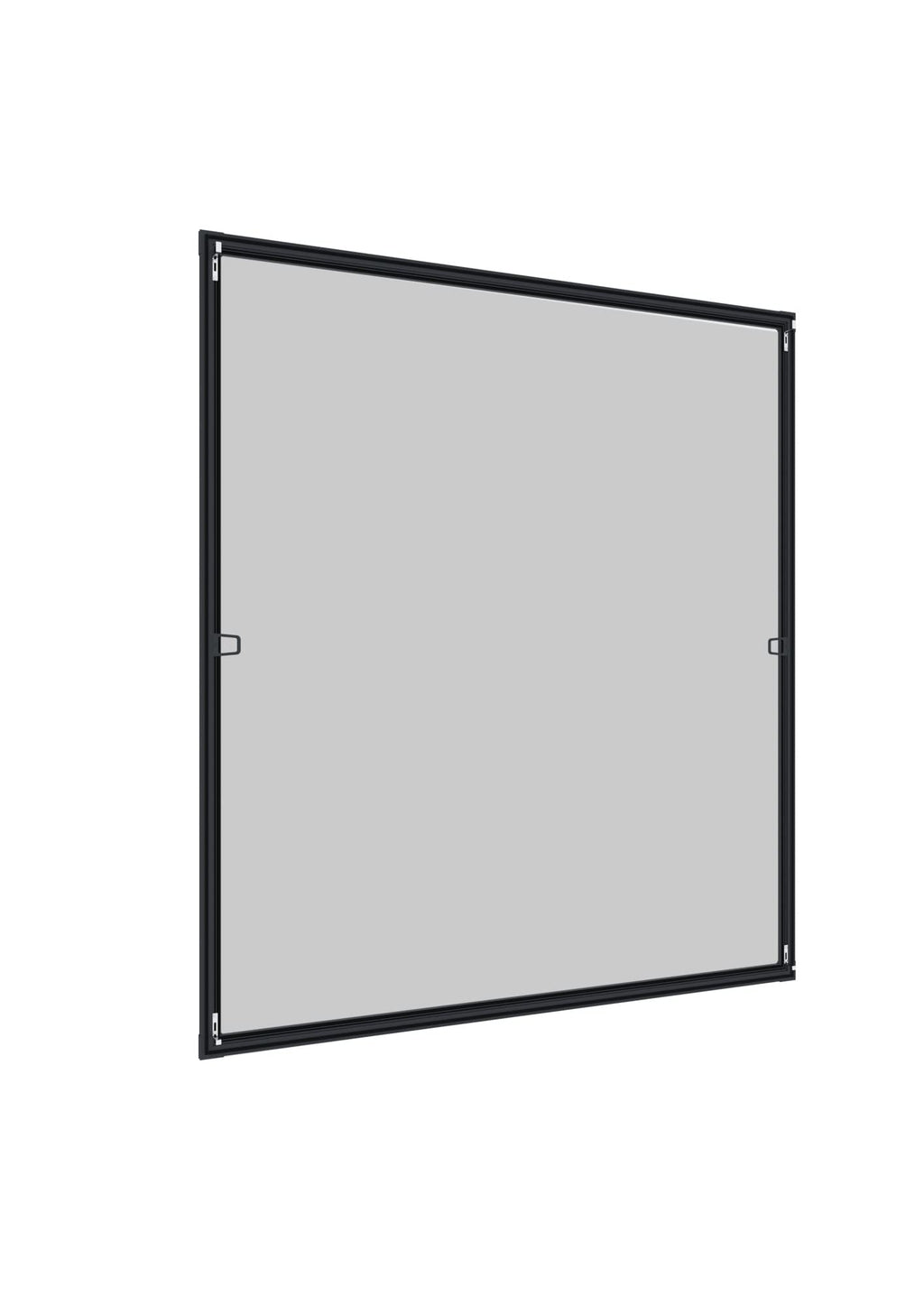 Windhager Insect Screen Window Frame – Drill-Free Aluminium, 100x120cm