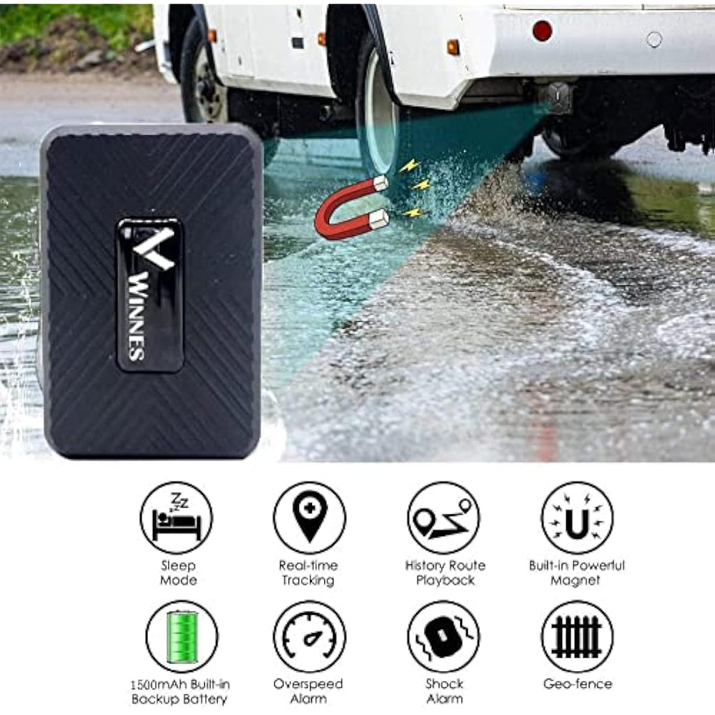 Zeerkeer Mini GPS Tracker | Portable Real-Time Vehicle & Personal Locator