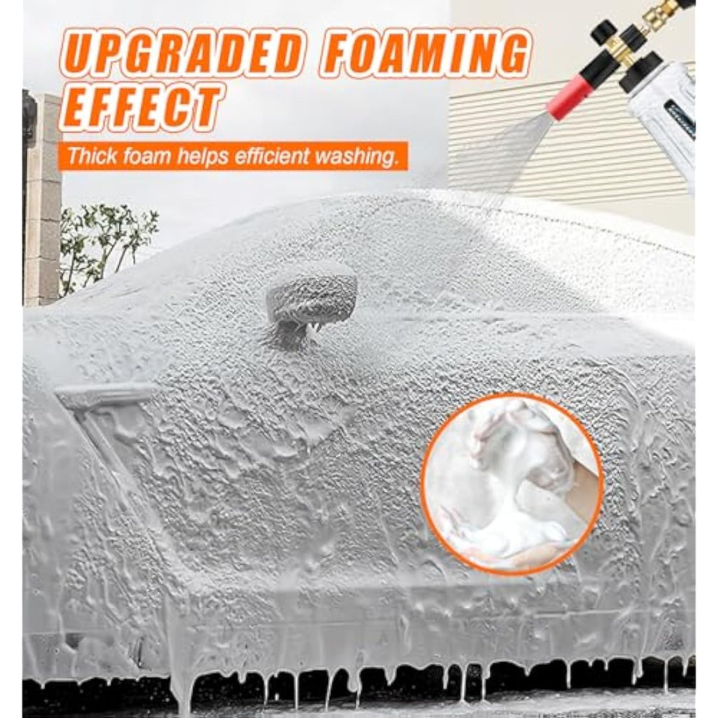 Jolof Store Foam Cannon – 1L Snow Foam Lance for 1/4 Quick Release