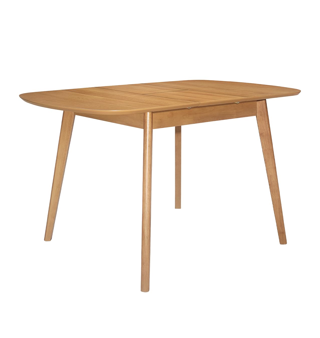 Hallowood Aston Butterfly Extendable Dining Table | Light Oak Oval 6 Seater