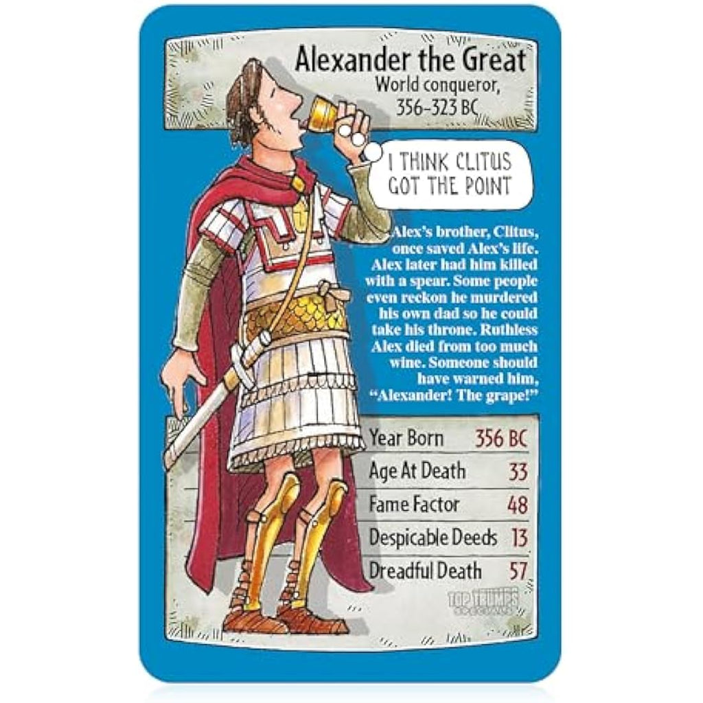 Top Trumps Horrible Histories Card Game – Educational History Toy