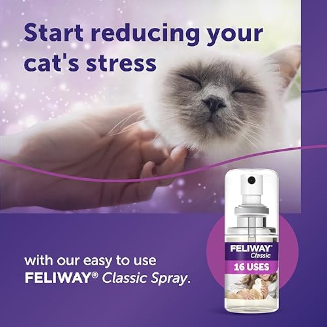 FELIWAY Classic Cat Calming Pheromone Spray – 20ml Travel Size
