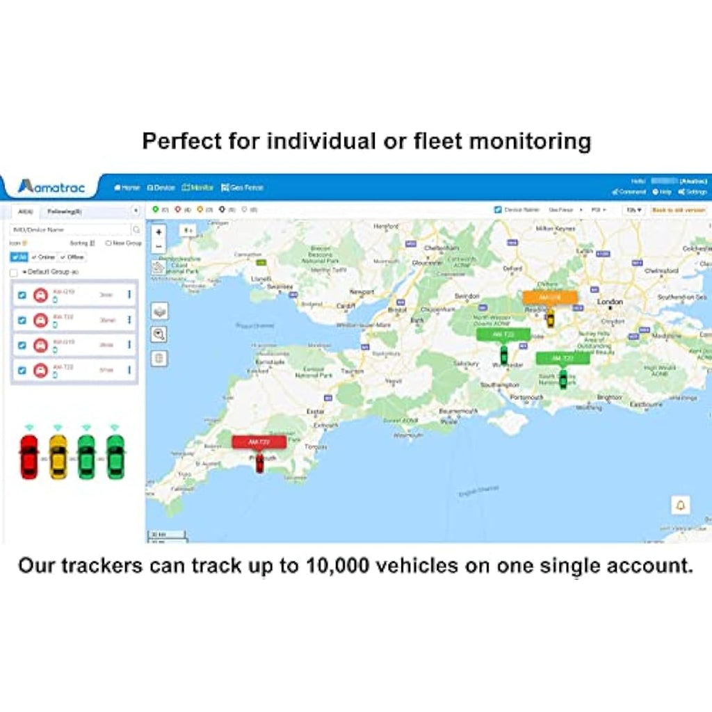 Amacam AM-T22 OBDII GPS Tracker – Real-Time Vehicle Tracking & Anti-Theft