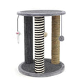 SONGWAY Cat Scratching Post Tree | 3-Pole Sisal & Carpet Scratcher Toy