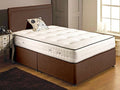 Somnior Beds Velvet Divan Base, Fabric, Black