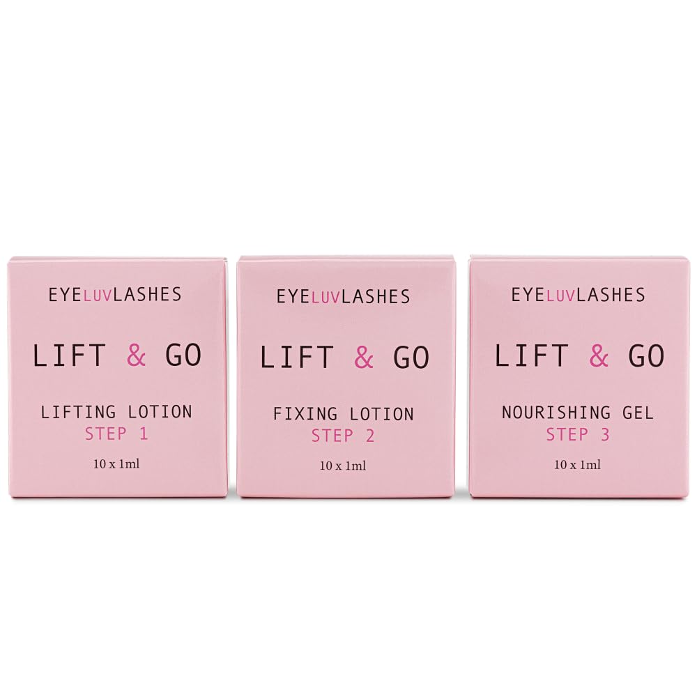 Eyeluvlashes Lash Lift & Brow Lamination Set - 30 Vegan Sachets