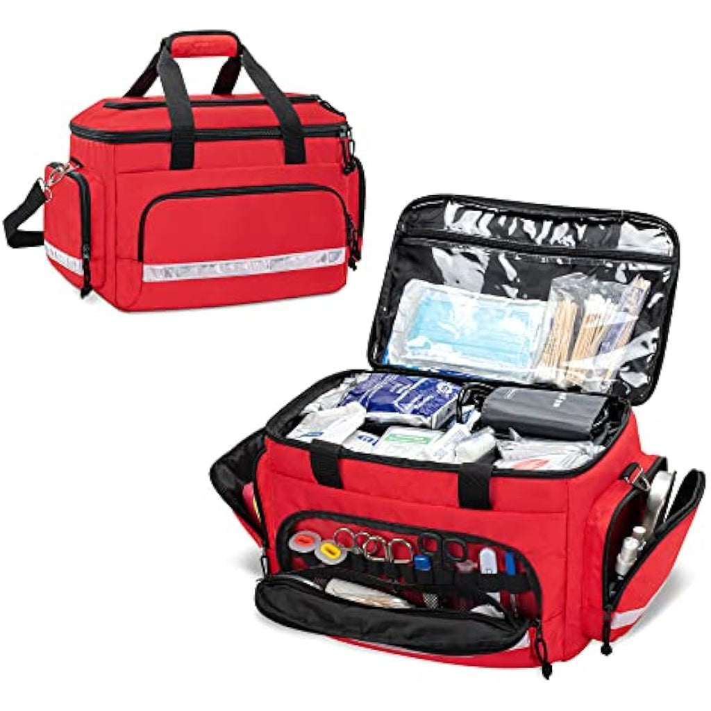 Damero First Responder Bag | EMT Trauma Medical Bag with Dividers