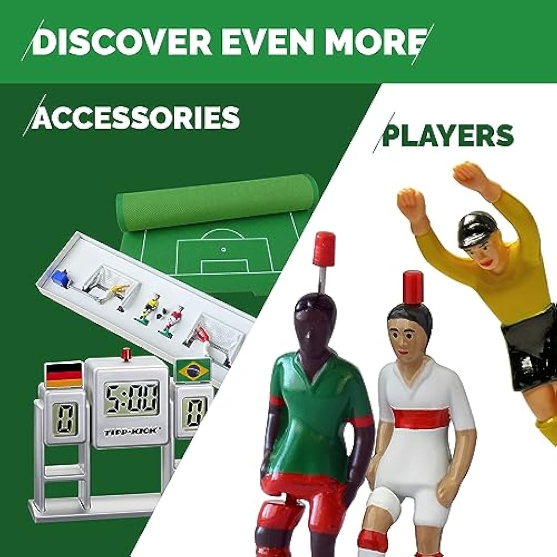 Tipp-Kick Retro Table Soccer Set – 1950s Style Football Game