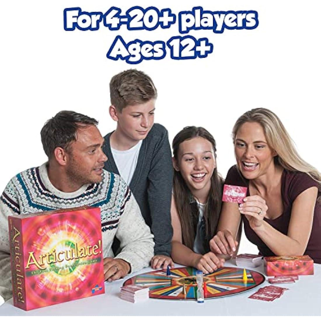 Drumond Park Articulate! Family Board Game | Fast-Talking Party Game
