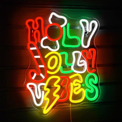 ineonlife Christmas Ambiance Neon Sign | Dimmable LED Wall Decor Light