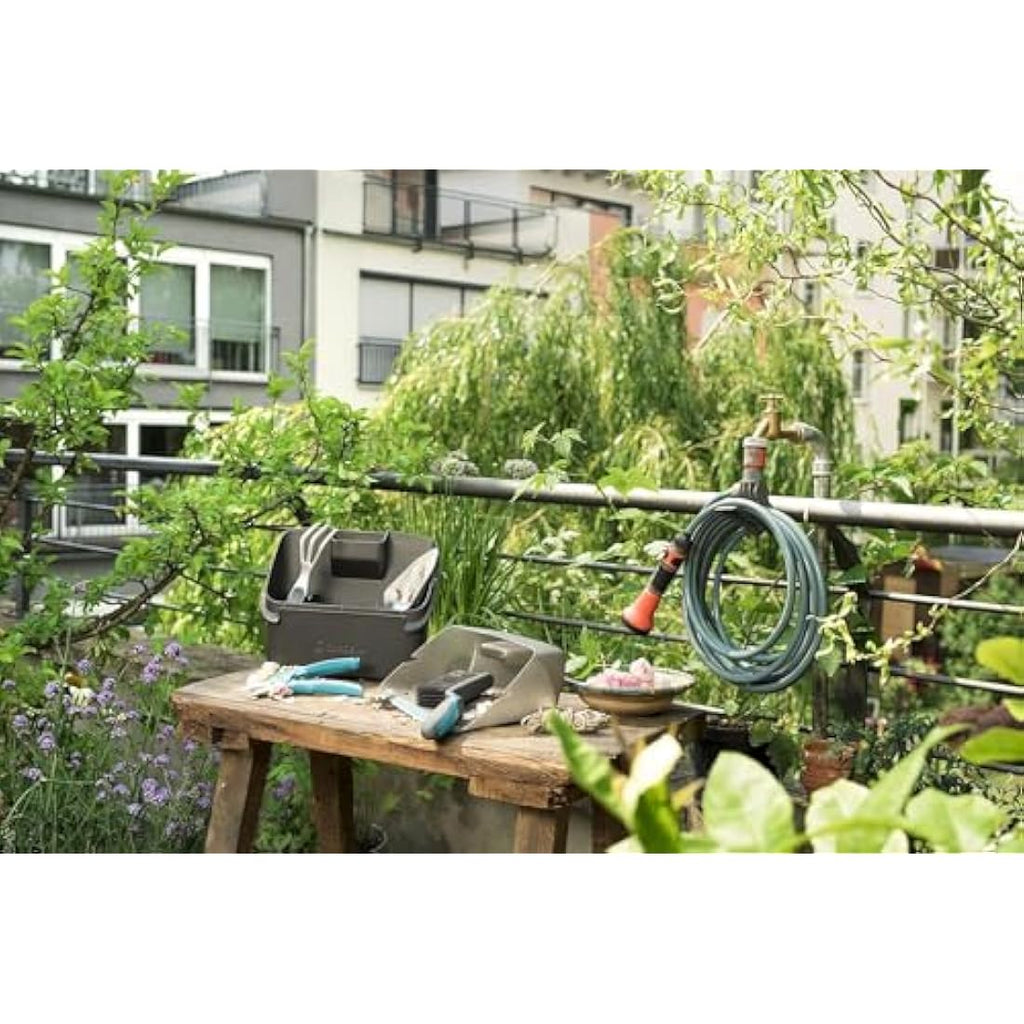 Gardena City Garden Spiral Hose 7.5m – Wall Mounted Terrace Hose Set