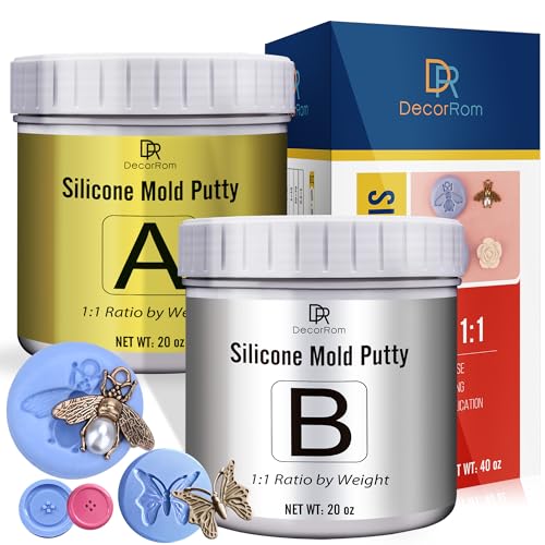 Silicone Putty - 1,200g Fast Curing Mold Making Kit