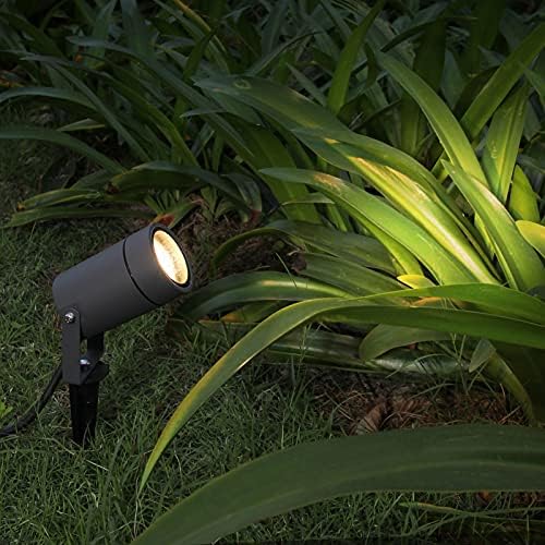 DAWALIGHT Outdoor Landscape Spike Lights – 4 Pack IP65 Aluminum Spotlights
