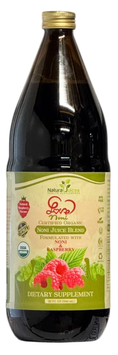 LoveNoni Organic Noni Juice Blend with Raspberry - 946mL |