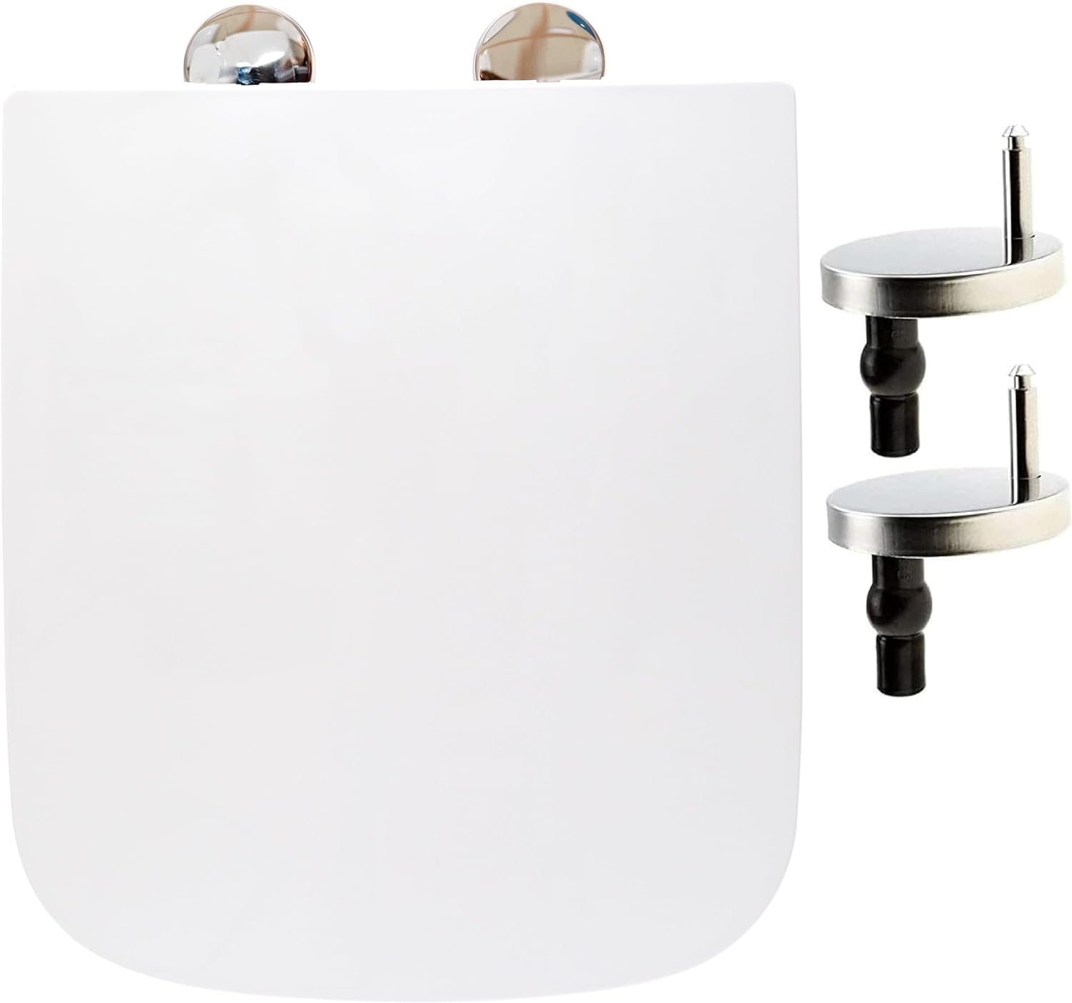 Square Toilet Seat – Soft Close Quick Release UF Material
