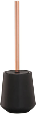 Sealskin Conical Toilet Brush – Black Porcelain with Hygienic Lid