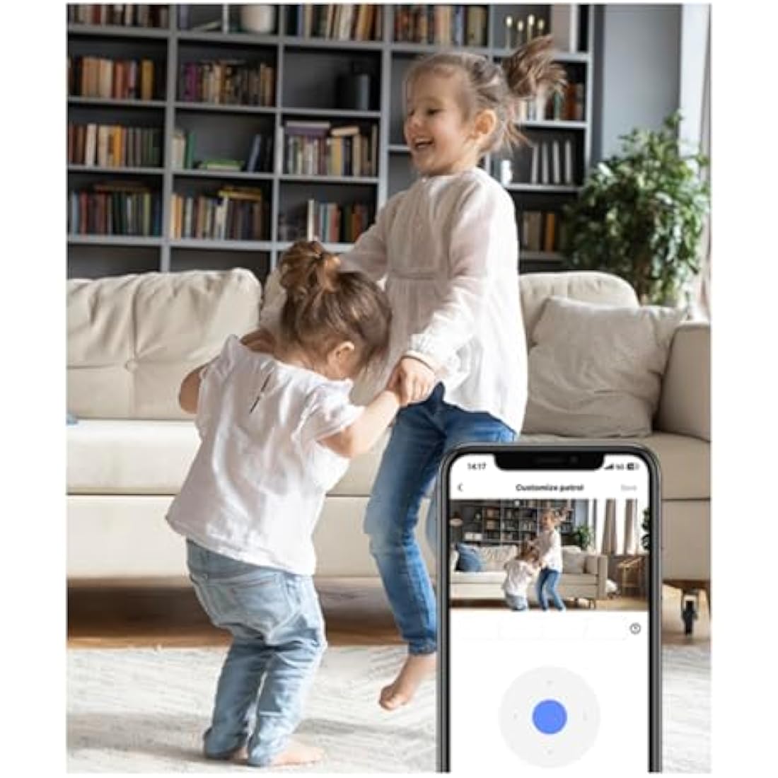 EZVIZ CP1 Pro 2MP Indoor Security Camera | 360° Tracking & Night Vision