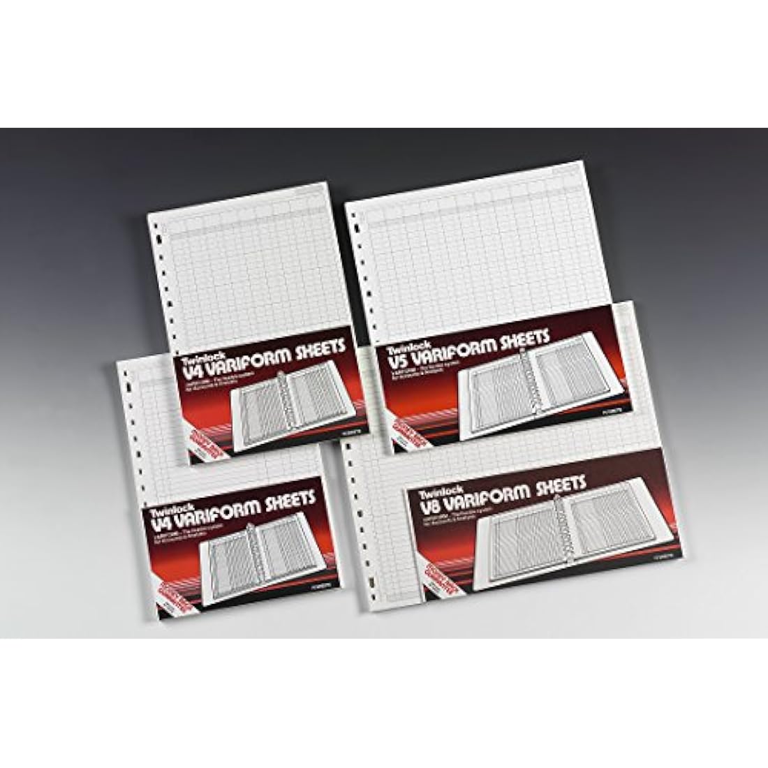 Rexel Twinlock Variform V8 Cash Refill Sheets, 32 Columns (75 Pack)