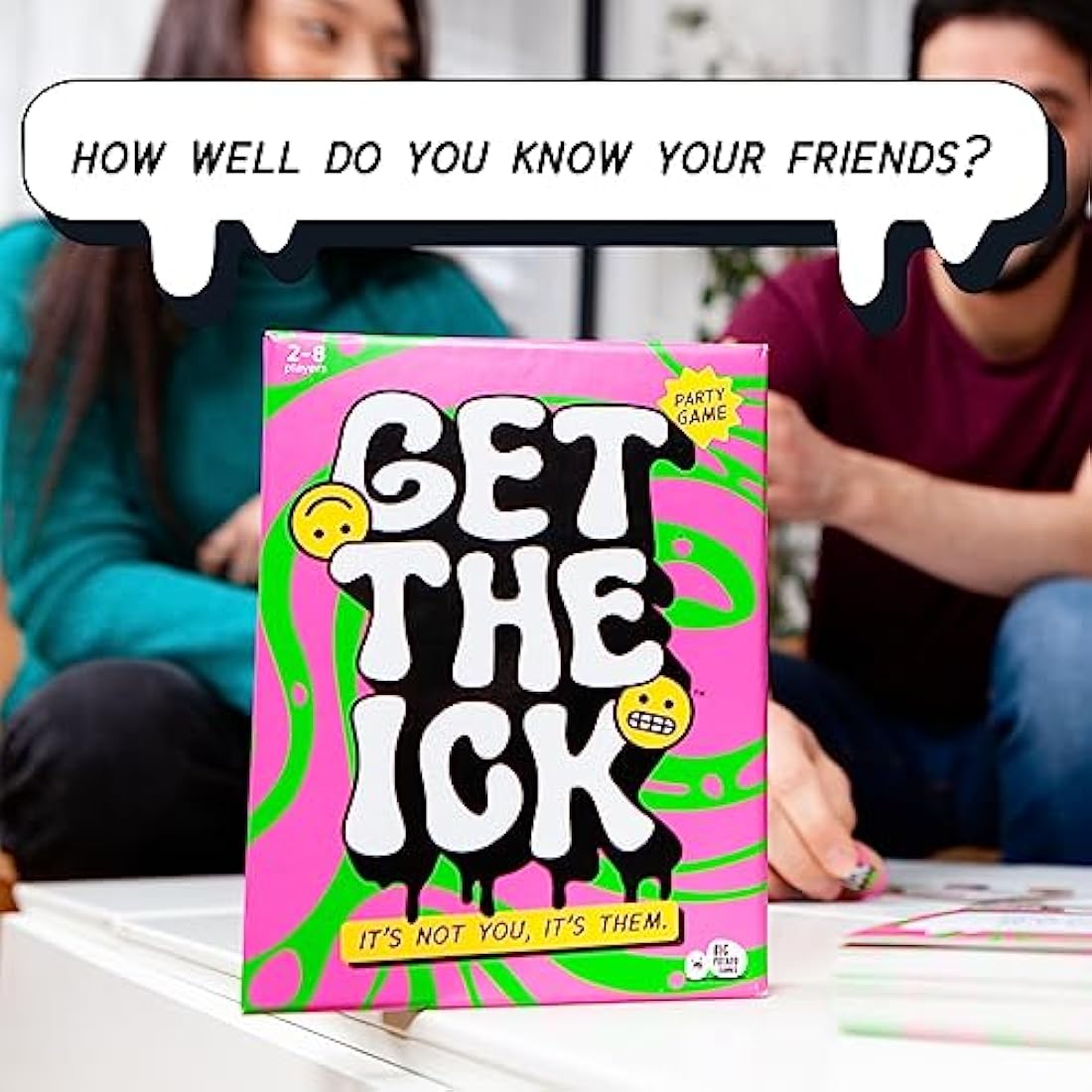 Big Potato Get the Ick Party Game – Funny Card Game for Adults