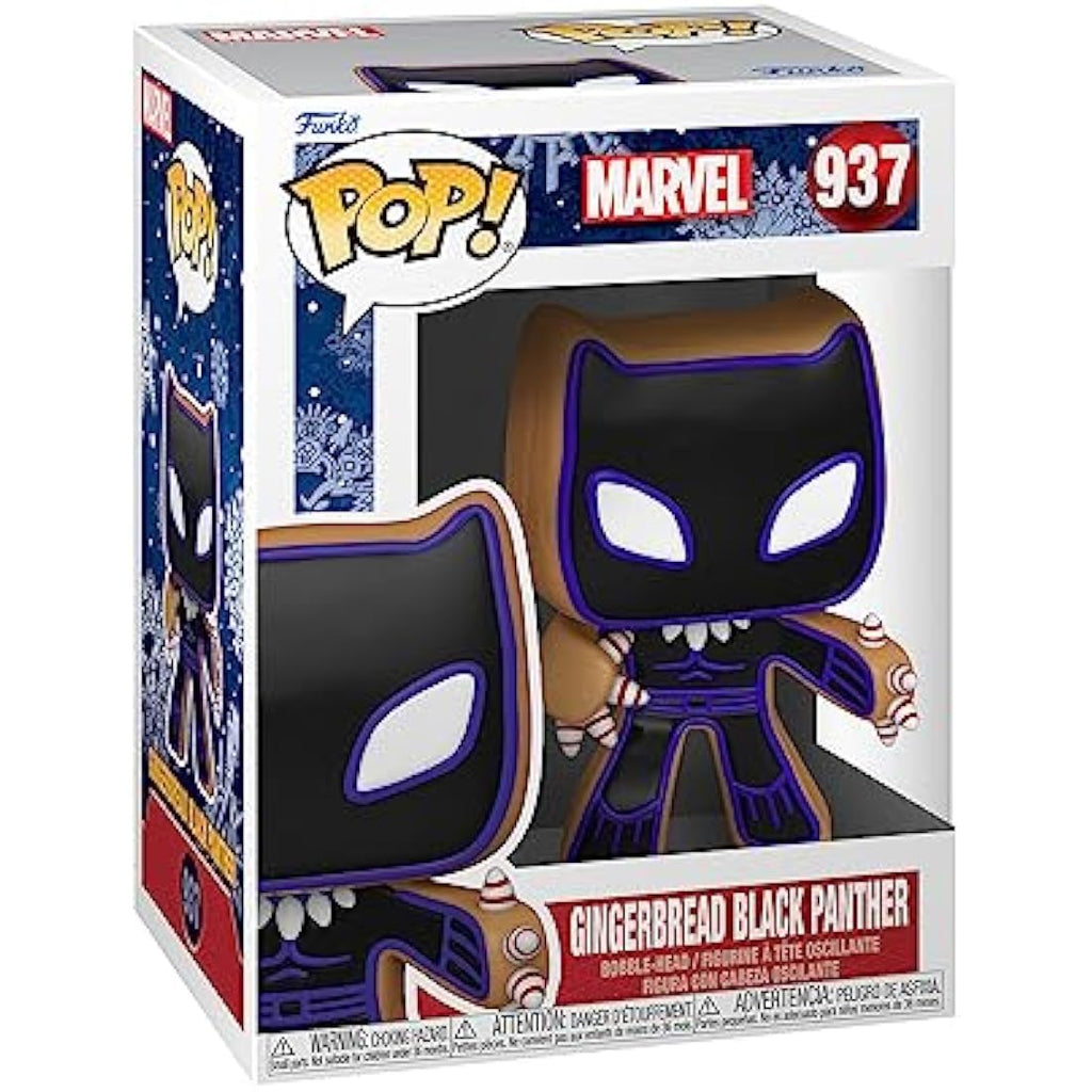 Funko Pop! Marvel: Holiday Black Panther Vinyl Figure - 3.75 Inch