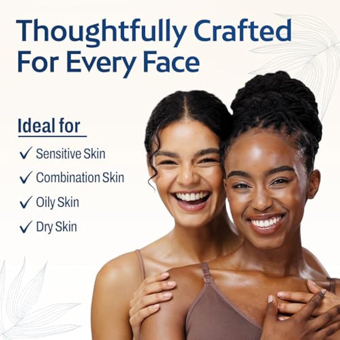HartFelt Facial Sponges – Reusable Exfoliating Face Scrubber, 2 Pack