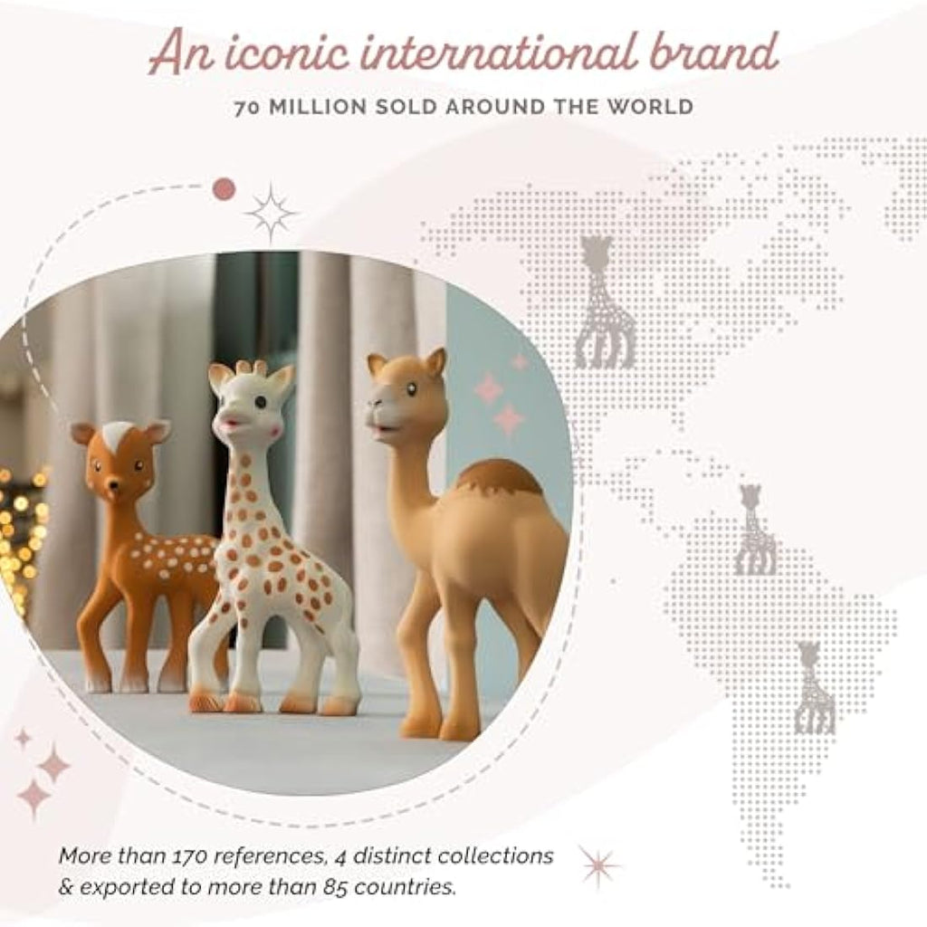 Sophie la Girafe Fanfan the Fawn – Natural Rubber Baby Teething Toy