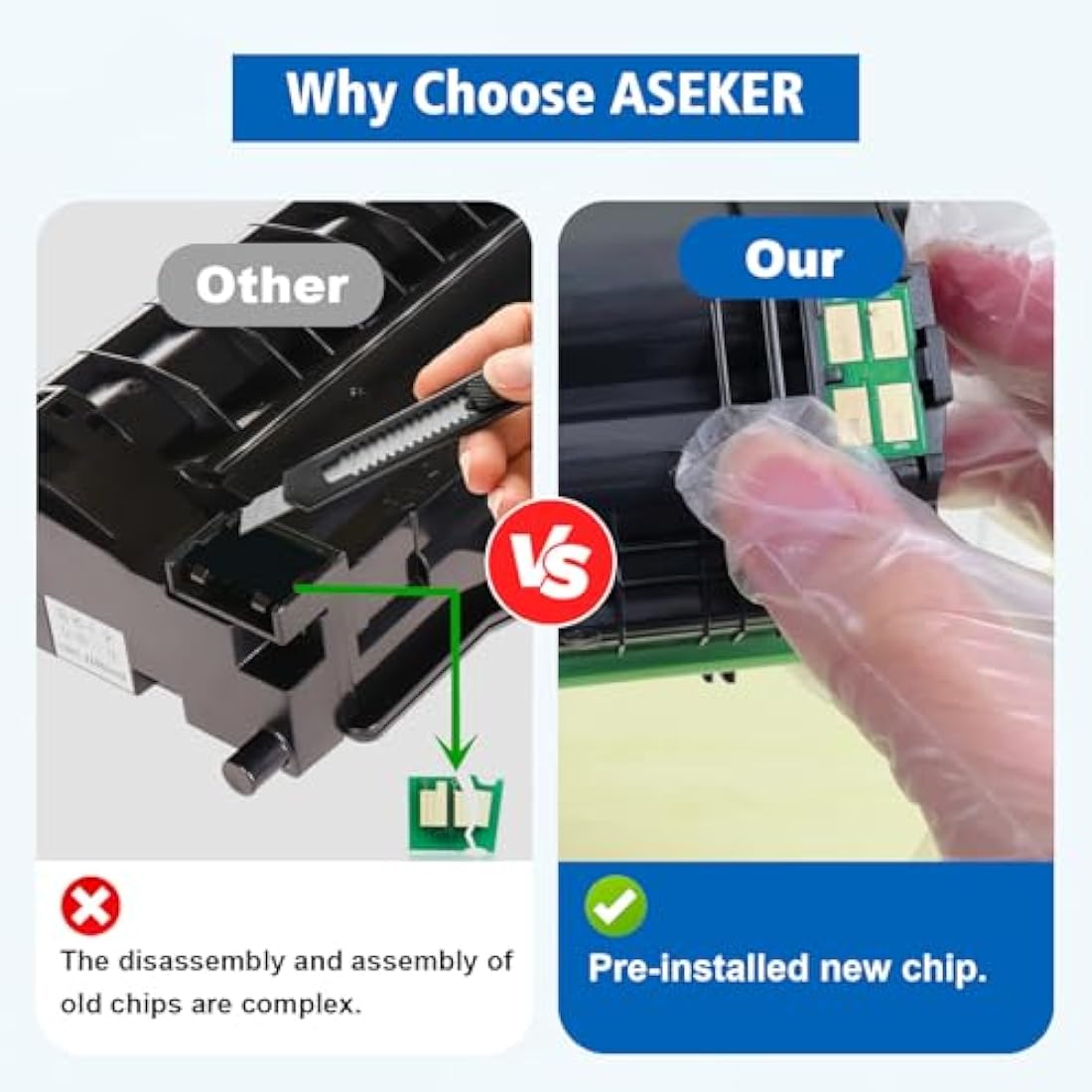 ASEKER Remanufactured Toner for Xerox B230 B225 B235 | High Capacity