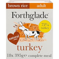 Forthglade Wet Dog Food – Turkey & Brown Rice (18 x 395g Trays)