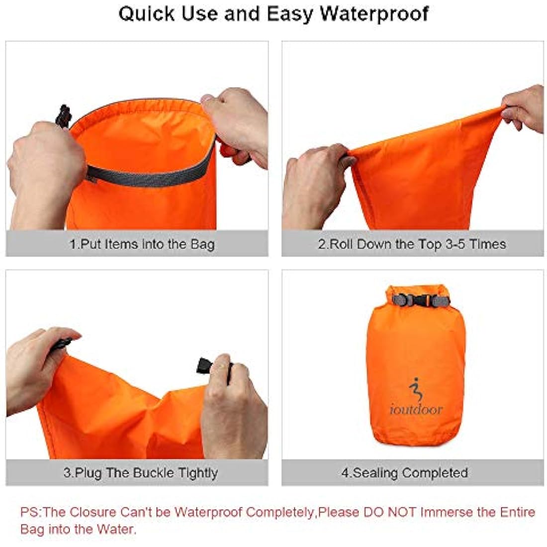 Waterproof Dry Bag – Lightweight Compression Sack for Kayaking