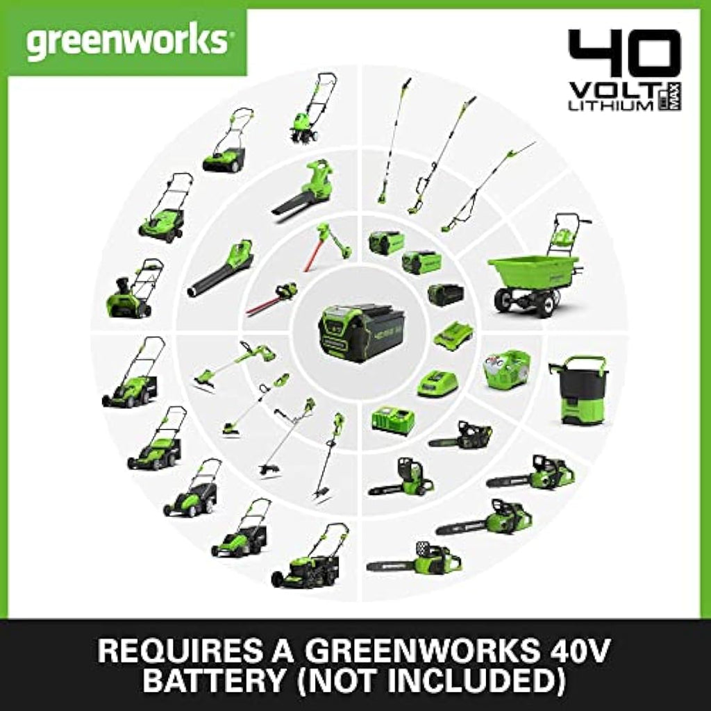 Greenworks 40V Brushless Cordless Chainsaw | 35cm Bar, 12m/s (Tool Only)