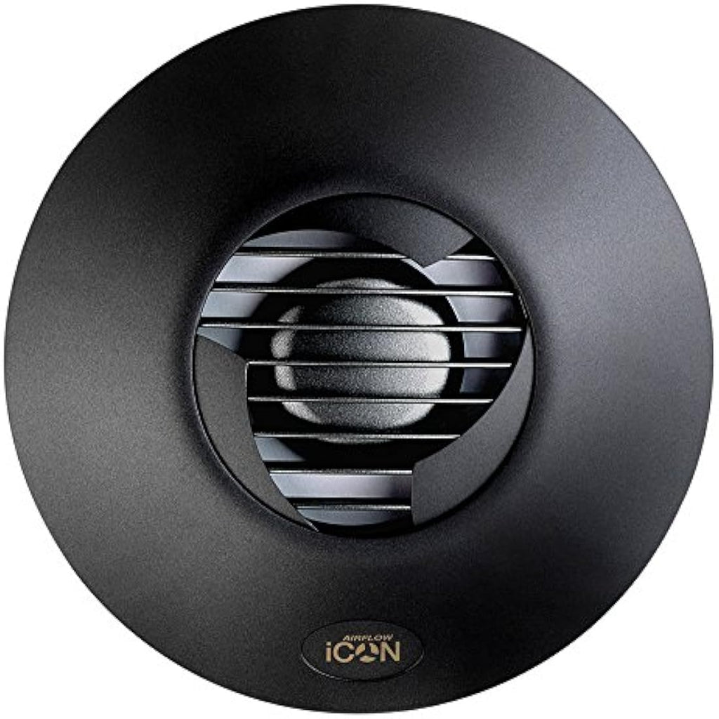 Airflow iCON 15 Extractor Fan Cover – Anthracite Grey Designer Style