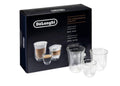 De'Longhi DLSC302 Double Wall Thermo Coffee Glasses - Set of 6