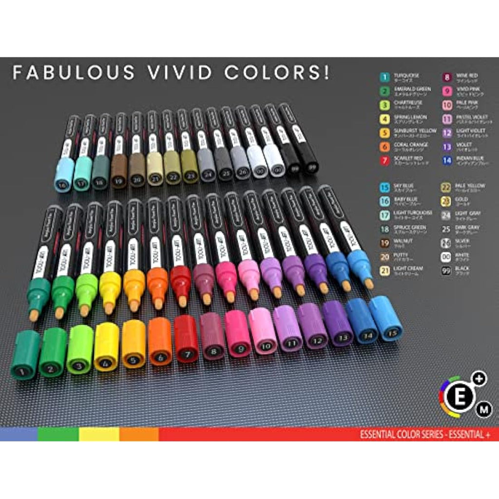 Acrylic Paint Pens – Medium Tip Multi-Surface Markers, 24 Pack