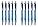 Schneider Slider Rave XB Ballpoint Pen - Black Ink, Pack of 10