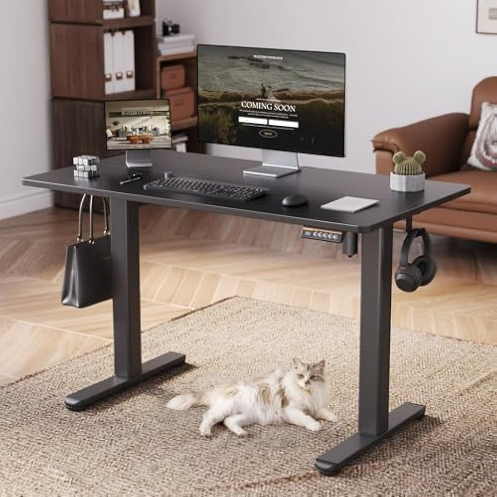 Claiks Electric Standing Desk – 120x60cm Height Adjustable Sit Stand