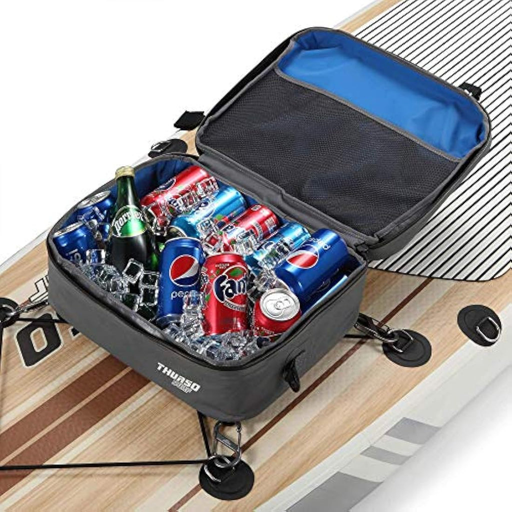 THURSO SURF Waterproof Paddle Board Cooler Bag | Insulated 20 Can SUP Deck Bag