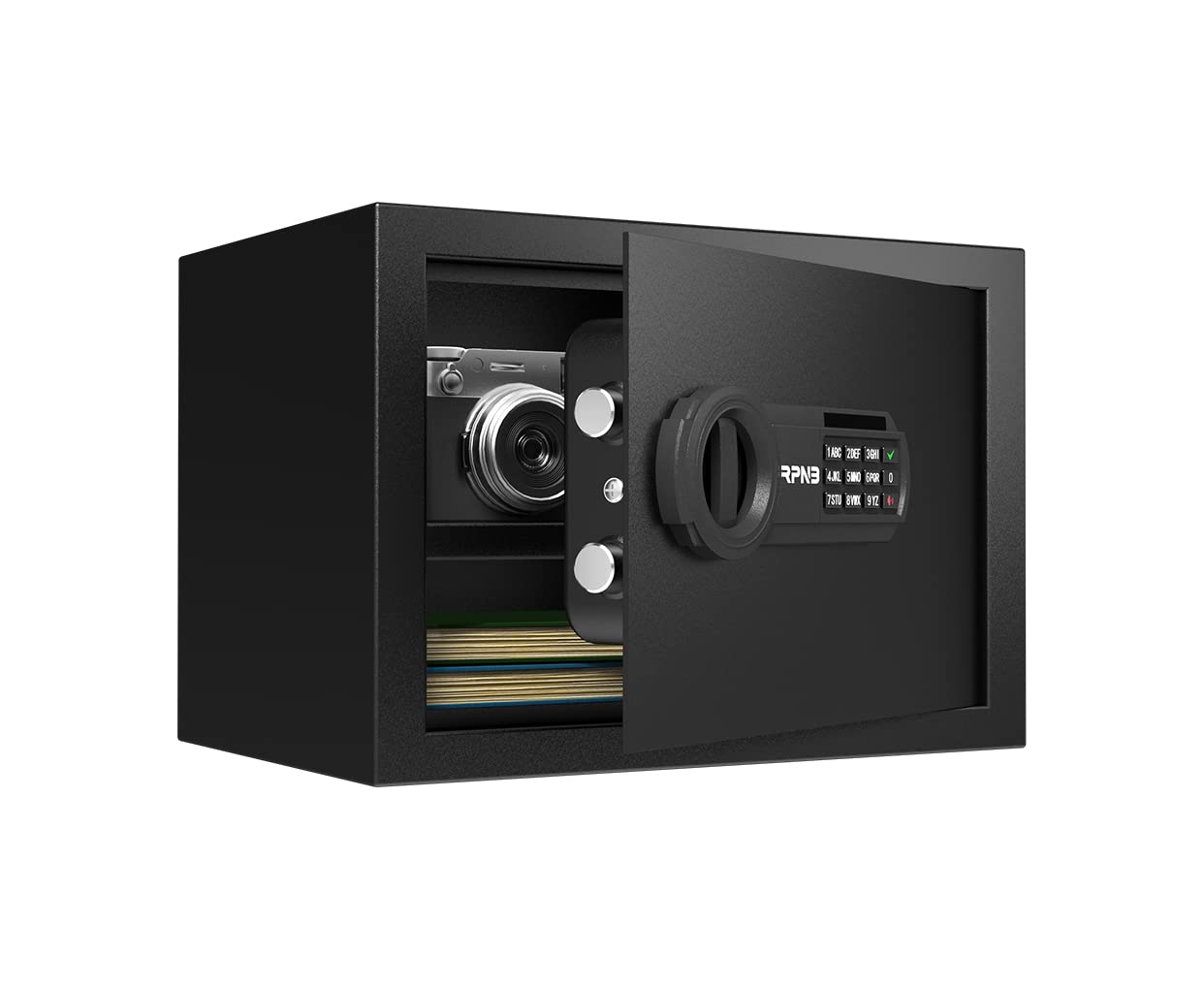 RPNB Deluxe 14L Digital Keypad Safe Box for Home Office and Jewelry